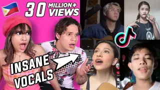 WHY is SINGING so easy for them!? | Latinos react to VIRAL Filipino Singers| Vol.14