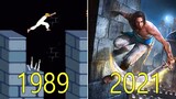 Evolution of Parkour in Prince of Persia Games 1989-2021