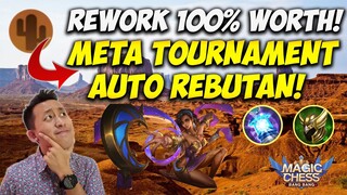 WESTERN REWORK 100% JADI KOMBO META TURNAMEN JAMAN NOW!! | Magic Chess Bang Bang Indonesia