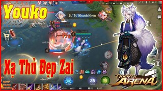 🌸Onmyoji Arena: AD Youko Xạ Thủ Đè Đường Cực Mạnh Được Rank Cao Chọn Cực Nhiều - Đồ và Bảng Ngọc