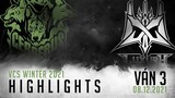 Highlights CES vs LX [Ván 3[VCS Mùa Đông 2021][Tuần 4 - 08.12.2021]