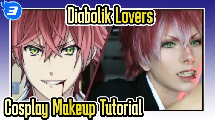 [Diabolik Lovers] Sakamaki Ayato Cosplay Makeup Tutorial_3