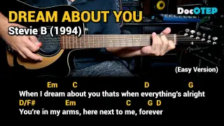 Dream About You - Stevie B (Easy Guitar Chords Tutorial with Lyrics)