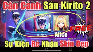 Review sự kiện Săn trang phục hợp tác lần 2 Kirito Alicization - Tham gia free bằng huy hiệu K