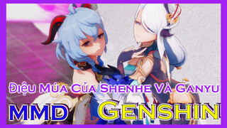 [Genshin, MMD] Điệu Múa Của Shenhe Và Ganyu