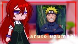 Pais de Naruto Minato e Kushina reagindo ao Naruto•|gacha club|•