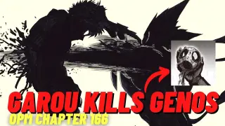 Garou KILLS Genos! BLAST Shows Up and Fights Him | Saitama Is PISSED | One Punch Man Chapter 166