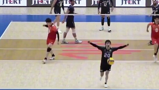 The Japanese team's defense is really good, we should learn from them!!