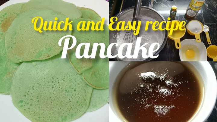 Diy | Buko pandan pancake  recipe |Home cooking| Viv Quinto