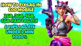 HOW TO FIX LAG IN COD MOBILE | 2GB RAM,3GB RAM,4GB RAM | HOW TO FIX LAG IN COD MOBILE LOW END DEVICE