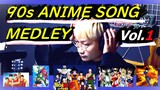90's Anime Medley Vol.1 by HJY (Slam Dunk, Ghost Fighter, DragonBall Z, Saint Seiya, Flame Of Recca)