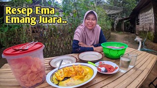 Bikin Nagih.. Opor Telur Tahu, Resep Emak yang Enak Banget, Sambel Tomat, Masak di Kampung