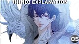 Cursed love chapter 5 Explain in Hindi| Prince is back🥳| bl manga | yaoi