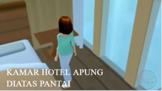 HOTEL APUNG DAN ISI KAMARNYA NYAMAN BANGET - SAKURA SCHOOL