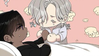 【ABO】After my wife gave birth, I got a crying dad