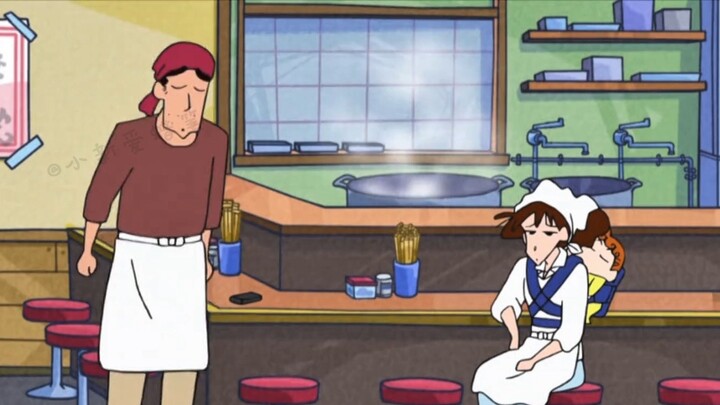 Hiroshi opened a ramen shop to make a living, and with the help of Shin-chan, it became the most pop