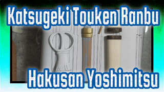 [Katsugeki Touken Ranbu] Hakusan Yoshimitsu Buatan Tangan | Produk Setengah Jadi