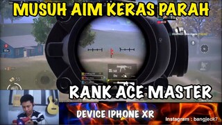 MATCH SERU PARAH ❗❗ GAMEPLAY EVENT RANK ACE MASTER MUSUHNYA AIM KERAS - KERAS BANGET - PUBG MOBILE