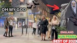 SHE GOT SCARED OF NUN SCARE PRANK! AWESOME REACTIONS