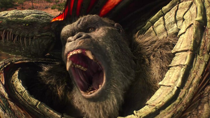 [Movie&TV] [4K 120FPS] King Kong Mencabik Tubuh Monster Lawan