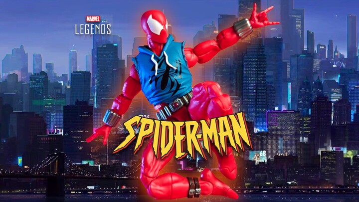 Marvel Legends 猩红蜘蛛侠 本·莱利 蜘蛛侠挂卡系列 孩之宝漫威传奇可动人偶开箱评测【AtoZ】