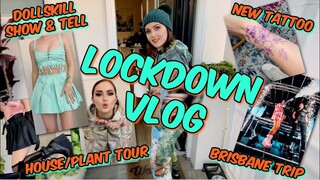 VLOG - Dolls Kill S&T | Brisbane Trip | House/Plant Tour