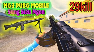 PUBG Mobile | Trên Tay MG3 Xịn Sò | Cùng Xem Mạnh Càn Quét Map Khiến Quân Địch Khiếp Sợ