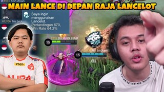 RAJA LANCELOT Nyuruh Gw Pake LANCE?? OK Kita Tunjukkan BROOKU!! - Mobile Legnds