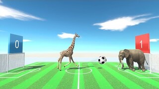 Soccer Match 1vs1 - Animal Revolt Battle Simulator