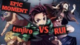 EPIC MOMENT!! TANJIRO VS RUI