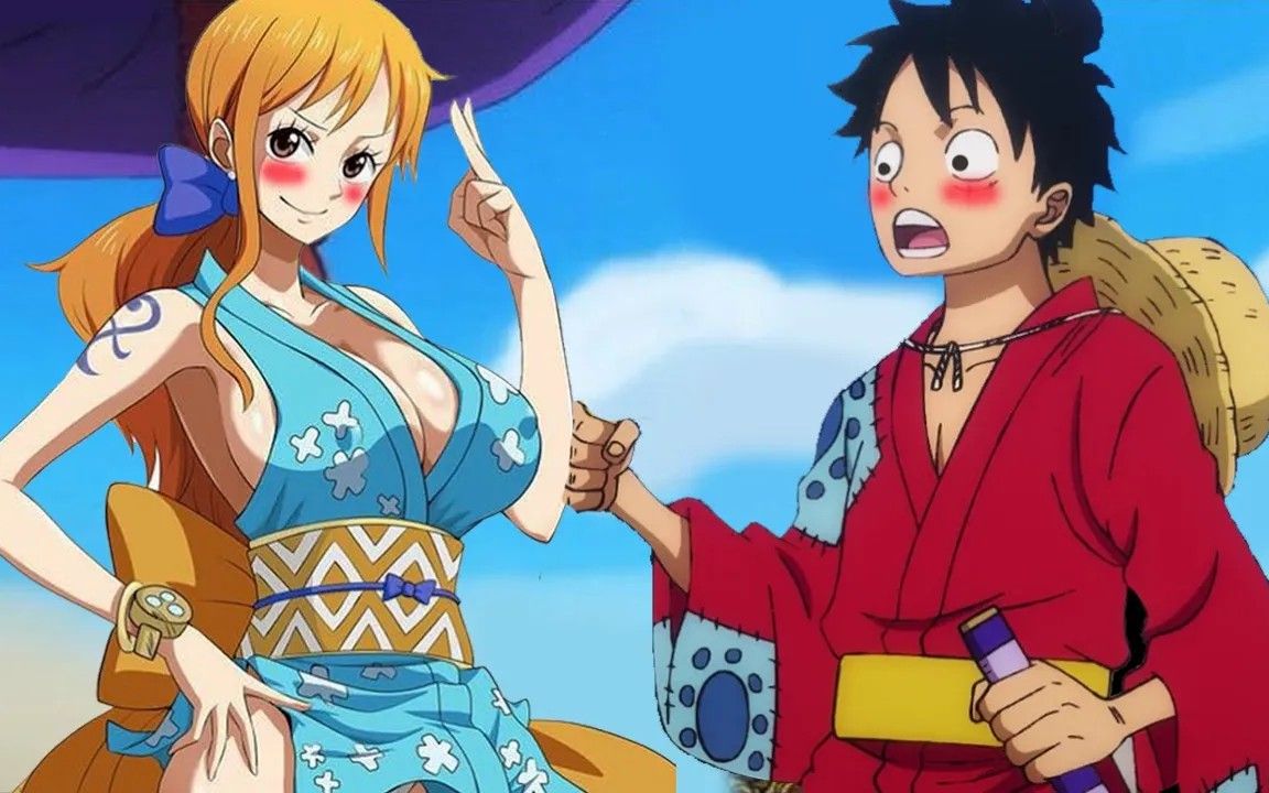 Similar moments!😍🔥❤🧡, O.P. Movie - Monkey D. Luffy X Nami