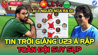 Sát Giờ Đấu U23 Việt Nam, U23 Ả Rập Nhận Tin Trời Giáng Khiến Toàn Đội Suy Sụp