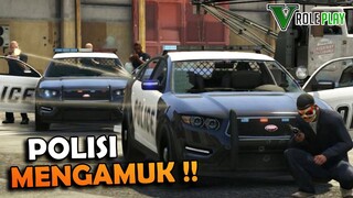 POLISI MENGAMUK !! BACKUP TERLALU BANYAK !! MONEY HEIST #4 - GTA 5 ROLEPLAY INDONESIA