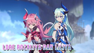 Lore Rozaliya dan Liliya dari Game Honkai Impact 3