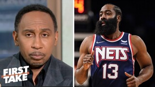 FIRST TAKE | Stephen A. believes James Harden lead 76ers outduels Heat in Game 1 without Embiid