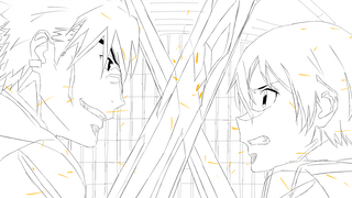 450 frame, Sword Art Online 3op, penyelesaian 42%.