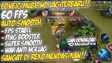 Update!! Config Mlbb Anti Lag 60Fps Super Smooth  Patch Natan  | Mobile Legends