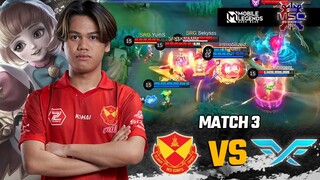 ANGELA SUPER PRIORITAS, DARAH PUTIHNYA GA NGOTAK!! - SRG vs FIREFLUX MATCH 3