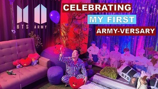 CELEBRATING MY FIRST ARMY-VERSARY!!!