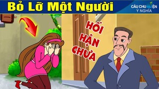 BỎ LỠ MỘT NGƯỜI | Phim Hoạt Hình | Truyện Cổ Tích | Khoảnh Khắc Kỳ Diệu 2020 | Phim Hay 2020