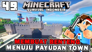 MEMBUAT BENTENG JEMBATAN RAKSASA DI LAUT❗️❗️ - Minecraft Survival Indonesia (Ep.49)