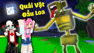 MỀU GIẢI CỨU REDHOOD KHỎI QUỶ ĐẦU LOA KHỔNG LỒ TRONG MINECRAFT*CHỊ PANDA TIÊU DIỆT QUÁI VẬT ĐẦU LOA