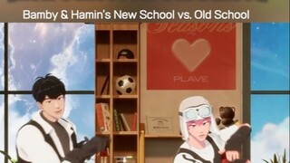 【Potongan Vertikal】 Bambi & Ha Min 🩷 🖤 Sekolah baru 🆚 Sekolah lama