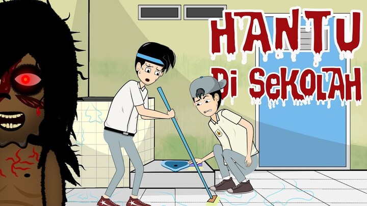 Hantu Di Sekolah - Kartun Horor Lucu