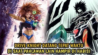 DRIVE KNIGHT DATANG TEPAT WAKTU DI SAAT PAHLAWAN LAIN HAMPIR DI HABISI MONSTER | MANGA OPM 117