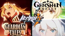 #1𝙨𝙩 𝘾𝙤𝙡𝙡𝙖𝙗 | GMV | Genshin, Honkai, Guardian tales