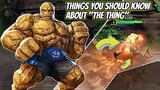 HOW TO USE THE THING MARVEL SUPER WAR | SKILLS GUIDE AND EXPLAIN