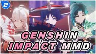 "Malam Begitu Singkat, Bagaimana Kalau Dihabiskan Bersamaku" | Genshin Impact MMD_2