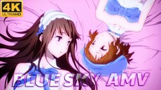 AMV Mix Blue Sky - Tuyển tập các waifu ngây thơ - Bật max độ phân giải 4k