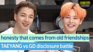 G-DRAGON & TAEYANG Critical disclosures about each other🔥 #BIGBANG #TAEYANG